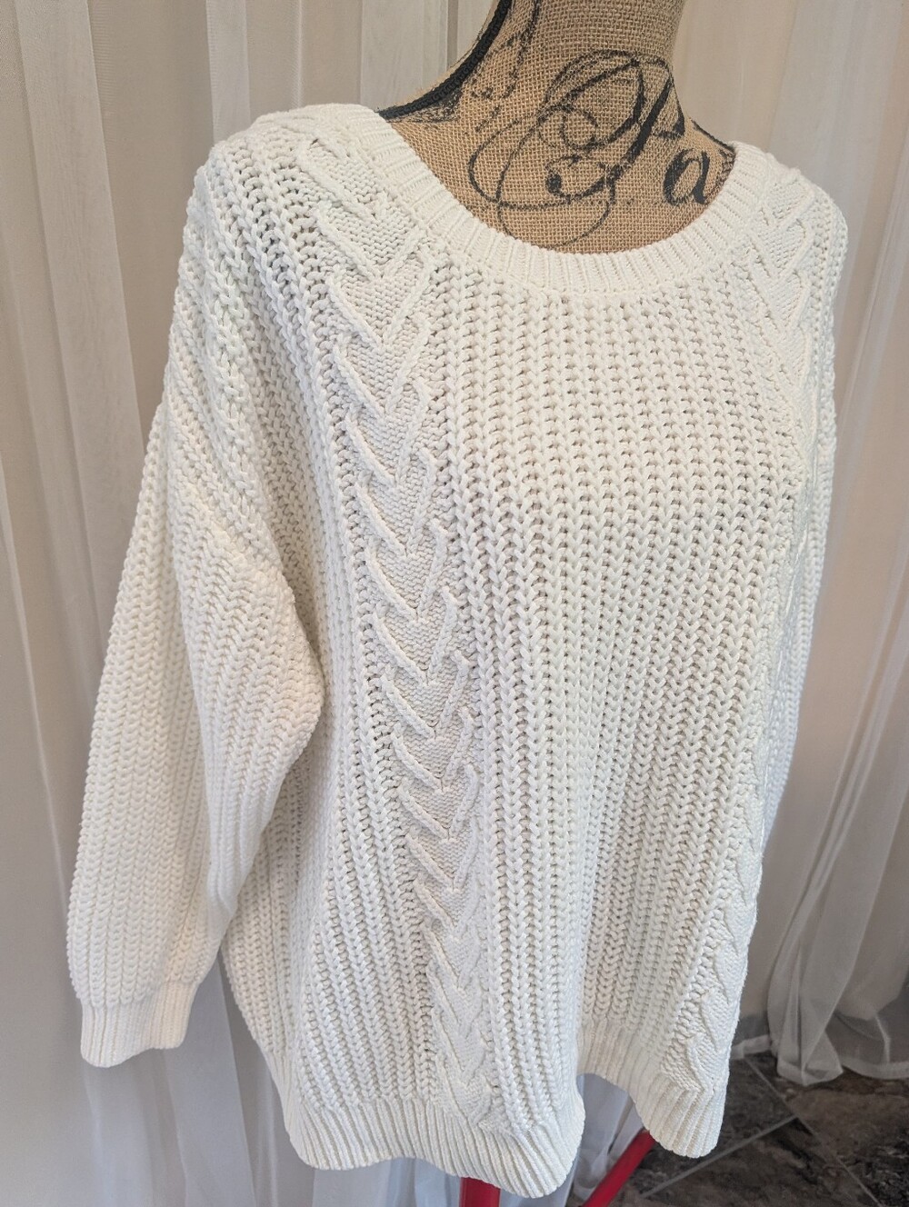 Torrid Cable Tie Back Sweater - Picture 4 of 8